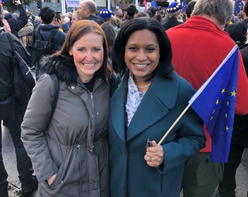 Janet Daby MP and Vicky Foxcroft MP at the People