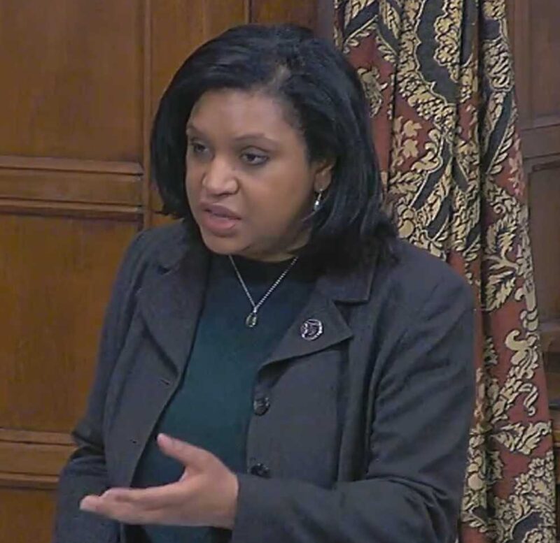 Janet Daby MP speaking in a Westminster Hall Debate