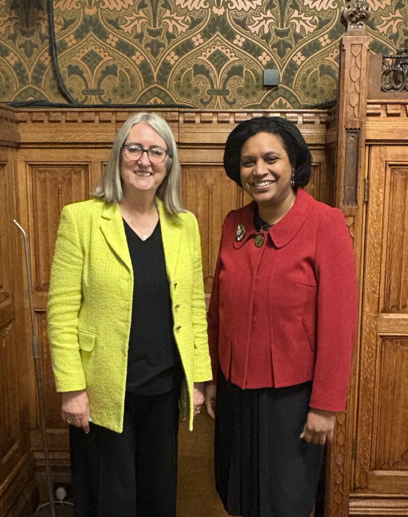 Janet Daby MP with The Rt Hon Baroness Jacqui Smith of Malvern